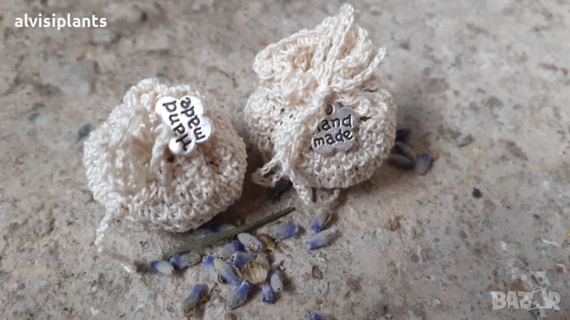 Мини торбички с лавандула ръчно изработени , снимка 1