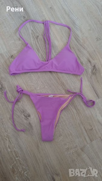 Дамски бански в лилаво , снимка 1