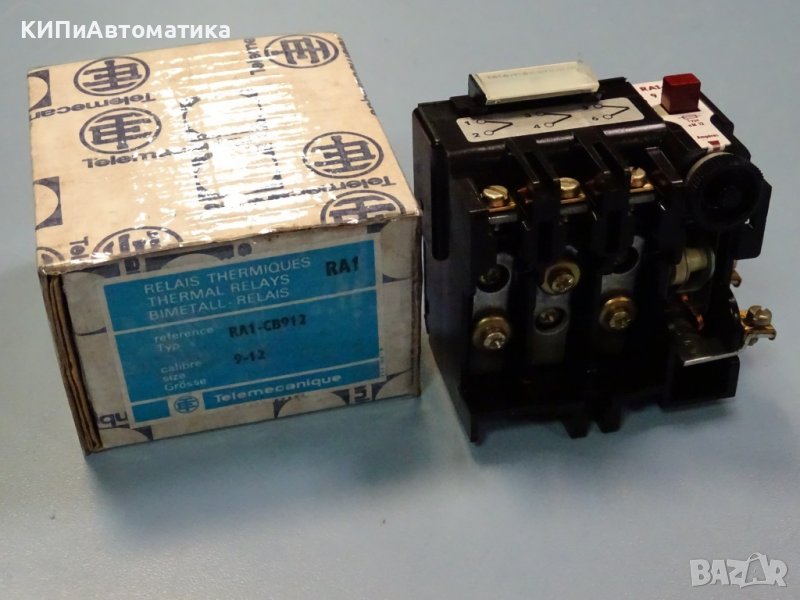 термично реле Telemecanique RA1-CB912 9-12A thermal relay, снимка 1