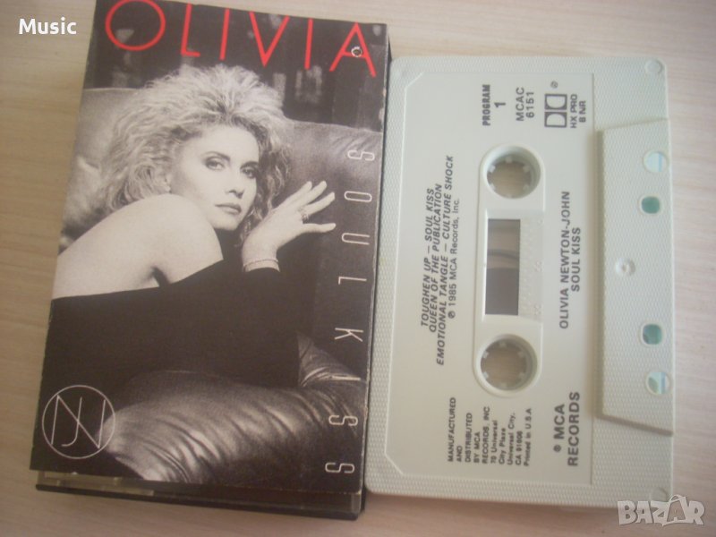 Olivia Newton-John - Soul Kiss оригинална касета, снимка 1