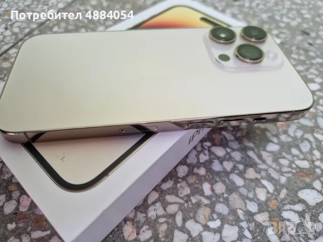 iPhone 14 pro Gold -100% battery health , снимка 6 - Apple iPhone - 56099218