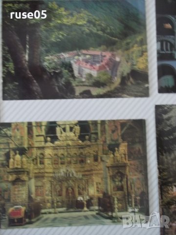 Лот от 7 бр. картички от Рилски манастир, снимка 3 - Филателия - 37826807