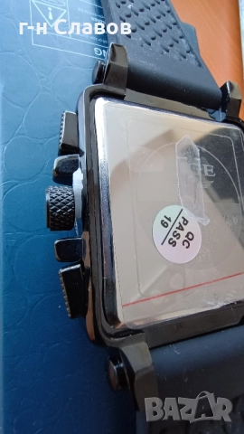 Мъжки Chronograph LIGE Black Onix, снимка 16 - Мъжки - 51655447