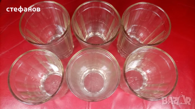 Руски дебелостенни стакани за чай, снимка 7 - Чаши - 50691184