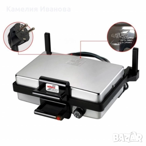 Електрическа скара и фурна Silex – 2000W, произведена в Германия, снимка 4 - Печки, фурни - 52088190