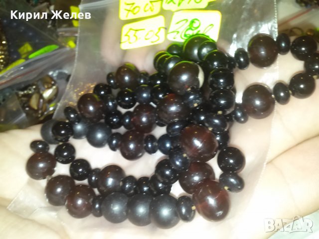 СТАРО КАТАЛИНЕНО КОЛИЕ 12718, снимка 2 - Колиета, медальони, синджири - 29637244