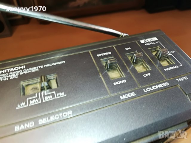 hitachi с една сваляща се колона 1602231950, снимка 11 - Радиокасетофони, транзистори - 39690773