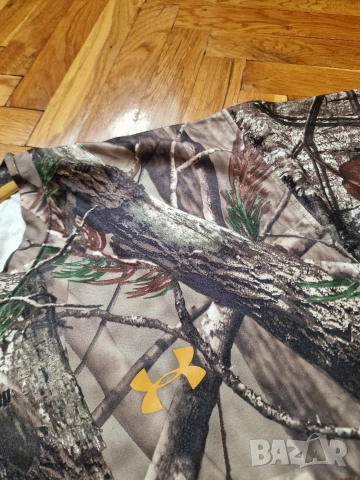 Страхотна мъжка камуфлажна тениска UNDER ARMOUR размер L, снимка 4 - Тениски - 54102003