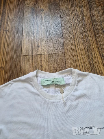 Страхотна мъжка тениска OFF WHITE  размер L / XL,нова с етикет, снимка 3 - Тениски - 51046985