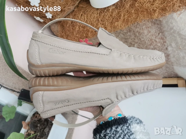 Обувки от естесвена кожа Gabor 38.5 н. , снимка 2 - Дамски ежедневни обувки - 54277599