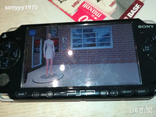 SONY PSP 2004+SIMS 2 КОНЗОЛА С ИГРА ОТ ГЕРМАНИЯ 1603251154, снимка 17 - PlayStation конзоли - 49513898