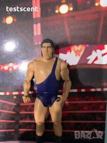 Екшън фигура WWE Andre the Giant Андре Гиганта играчка figure Mattel Basic Series, снимка 7 - Колекции - 48506708