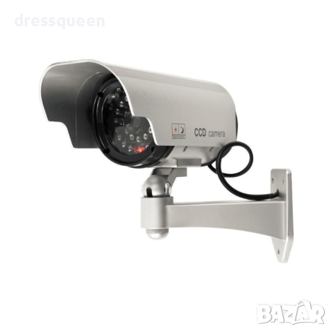 1200 Фалшива камера за видеонаблюдение с вграден соларен панел и мигащ светодиод, снимка 5 - Други стоки за дома - 44572017