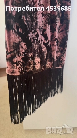 Ефектна мини рокля с ресни, снимка 6 - Рокли - 54149011