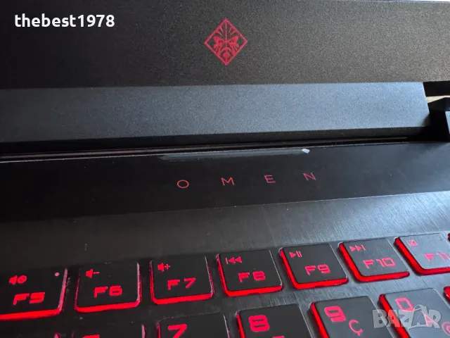 17.3 HP OMEN`Core i7-8750H/16GB DDR4/512GB NVMe/GTX 1050/FHD IPS/Bang&Olufsen, снимка 3 - Лаптопи за игри - 47887327