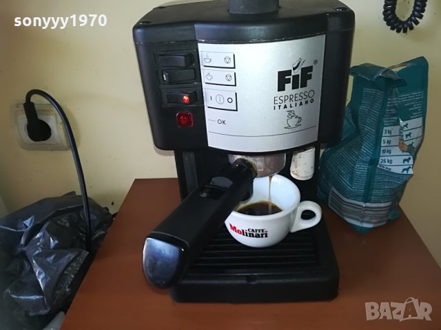 fif 15bar-made in italy, снимка 6 - Кафемашини - 29085942