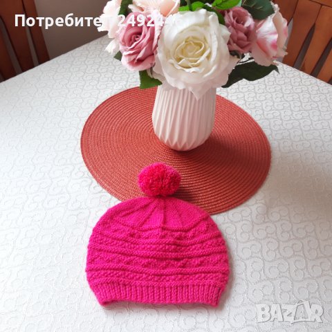 Детска зимна шапка , снимка 5 - Шапки, шалове и ръкавици - 38638805