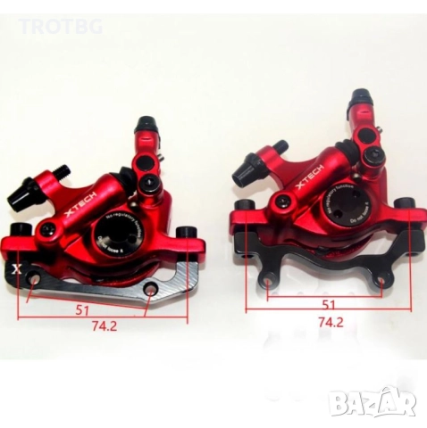 XTech HB100 Хидравличен спирачен апарат за електрически тротинетки Xiaomi M365 / M365 Pro / Mi Pro 2, снимка 5 - Други спортове - 52682706