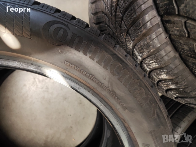 4бр. зимни гуми 215/55/18 Continental, снимка 5 - Гуми и джанти - 52493816