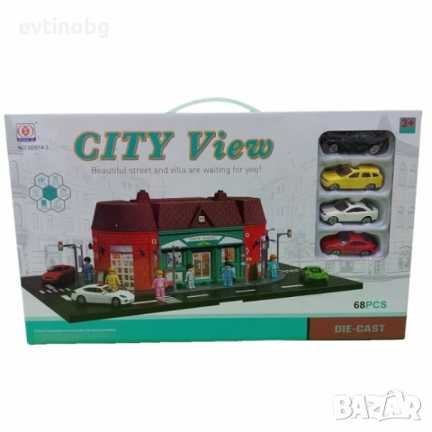 Конструктор City View 68 части, снимка 3 - Конструктори - 54067218