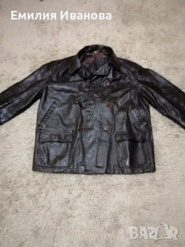 Мъжко яке от естествена кожа