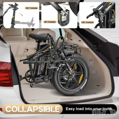 Електрически велосипед/колело EMOKO C94 750W 35AH, снимка 5 - Велосипеди - 50824153