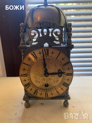 Английски настолен часовник тип Lantern – колекционерска рядкост