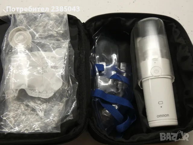 Omron MicroAir U100 небулайзер/инхалатор, снимка 3 - Медицинска апаратура - 56281180