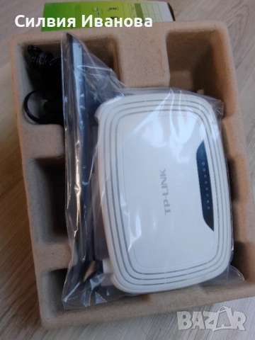 Безжичен рутер N TP-LINK TL-WR740N, снимка 2 - Приемници и антени - 51777997