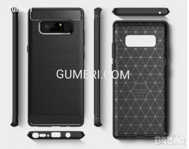 Samsung Galaxy Note8 Карбонов удароустойчив гръб , снимка 2 - Калъфи, кейсове - 31554992
