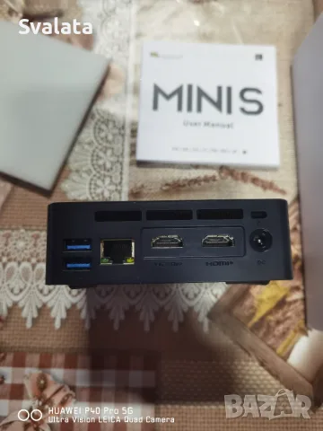 Мини компютър Beelink Mini S12 Pro, 16GB RAM, 500GB SSD, Windows 11, Dual LAN, WiFi 6, 4K, 3.4GHz, снимка 3 - Работни компютри - 56201690
