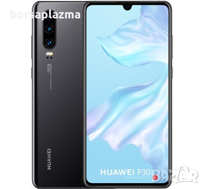 Huawei P30 Dual Sim 128GB - Black, снимка 1 - Huawei - 29510644