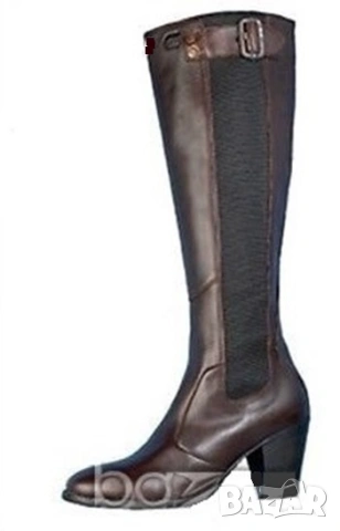 G-star оригинални ботуши от естествена кафява кожа, снимка 2 - Дамски ботуши - 53246053