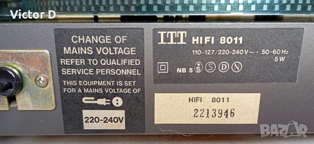 ITT hi fi 8011 - Грамофон Direct Drive , снимка 15 - Грамофони - 51251179