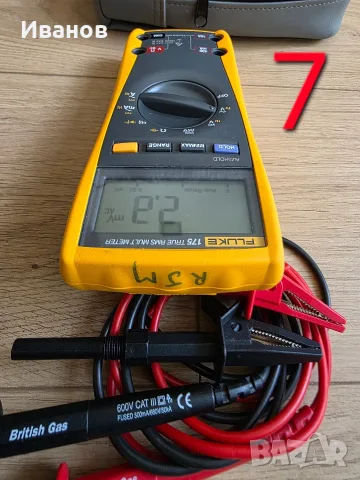 Fluke 175 multimeter , снимка 6 - Шублери - 56150940