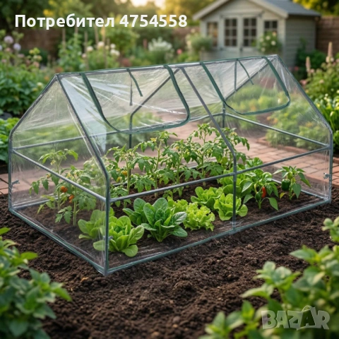 Компактна градинска оранжерия - стабилен микроклимат за вашите растения