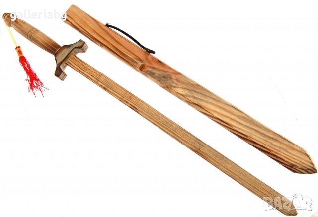 Дървен самурайски меч играчка