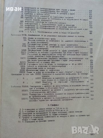 Отопление и Вентилация - В.Иванов,Б.Крапчев - 1964г., снимка 9 - Специализирана литература - 42221790