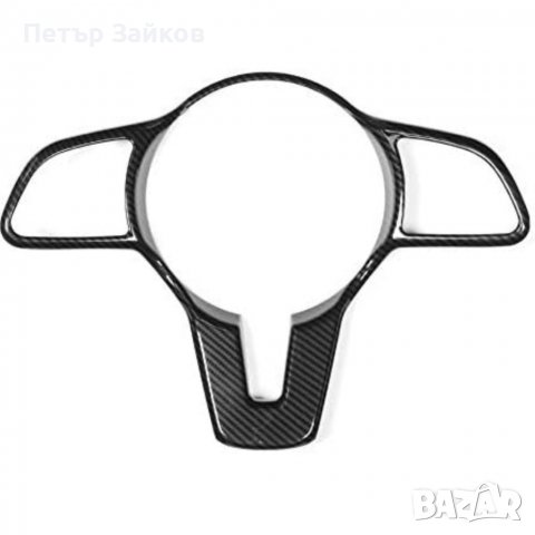 Dingln Въглеродни влакна в стил на волана с бутон на рамката на капака, подходящ за Mercedes-Benz B-, снимка 4 - Части - 38656358