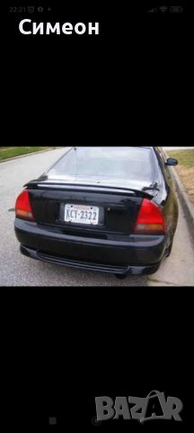 Заден лип Wings West за Хонда Прелюд 4 , снимка 4 - Автомобили и джипове - 38067284