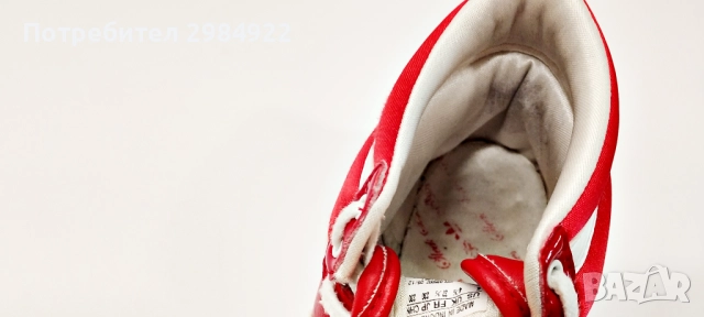 Редки червени маратонки Adidas Sleek Series Hi Top Размер 37 1/3 UK 4 1/2 G61361 US 6, снимка 14 - Маратонки - 52933029