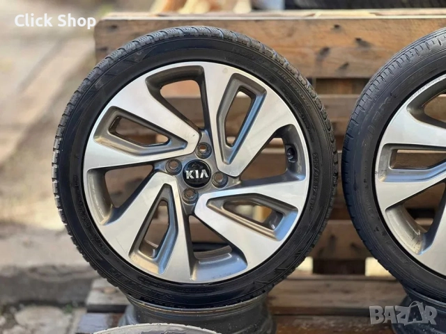 4х100 17 Джанти Kio Rio Pride Киа 4x100, снимка 3 - Гуми и джанти - 52436082