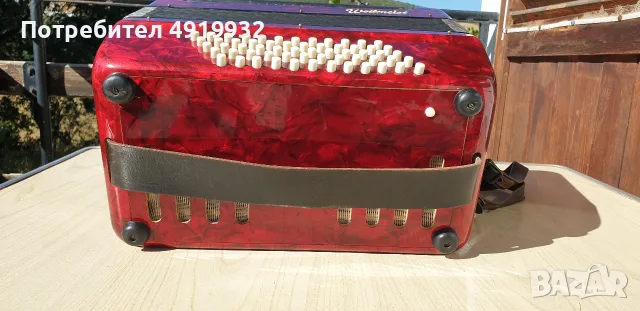 Akordeon Veltmister, 60basa s orginalen kyfar., снимка 7 - Акордеони - 55999962