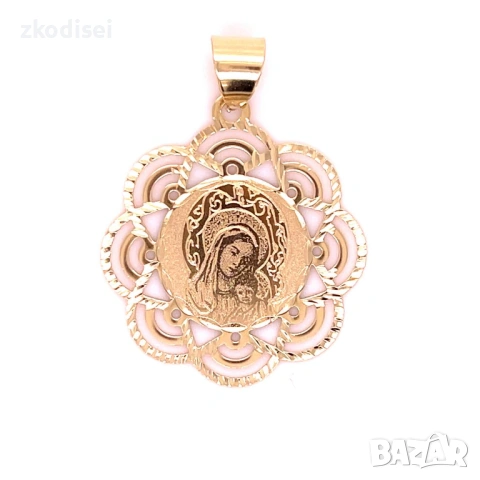 Златен медальон 2,19гр. 14кр. проба:585 модел:37043-1