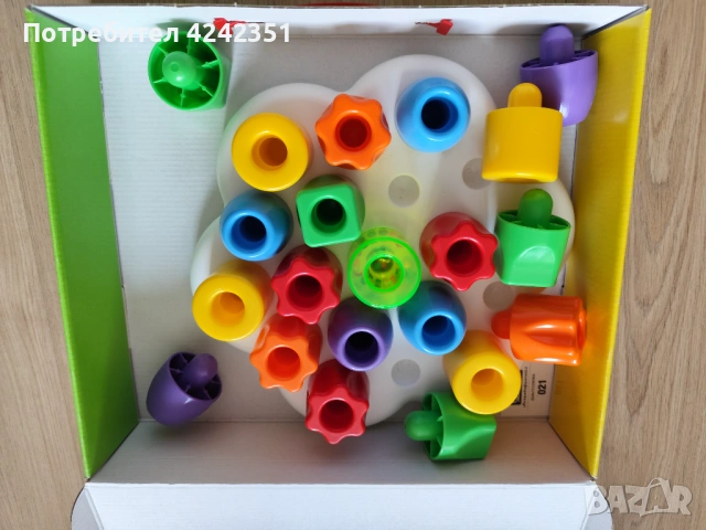 Конструктор Daisy Maxi - Quercetti, снимка 3 - Образователни игри - 53298265