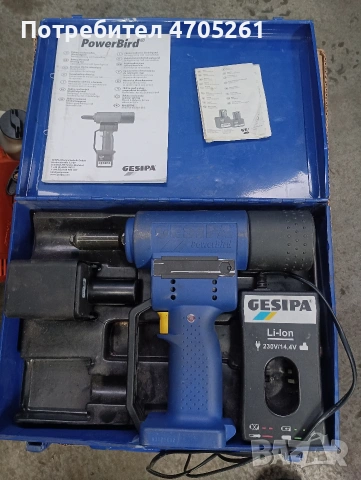 gesipa акумулаторна нитачка