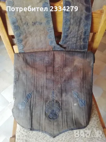 Кожени дисаги, 100% автентичност стара ръчна изработка. 