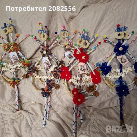 Сурвакници украсени, снимка 11 - Декорация за дома - 56168143
