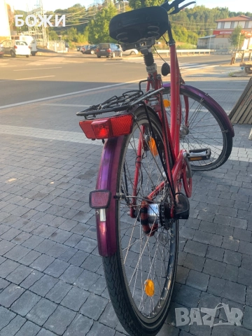 Немски ретро велосипед Herkules, дамски модел – отлично състояние, снимка 6 - Велосипеди - 51537504