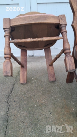 Столове масив Рустик-4 бр.№063, снимка 10 - Столове - 53208472